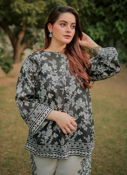 Oriel 2Pc Printed Lawn