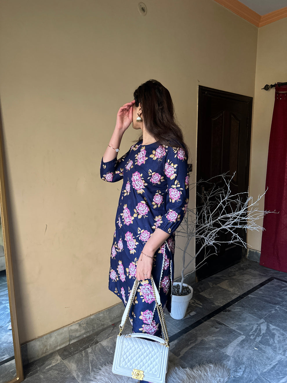 Gulaab Flower Print 2pcs