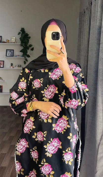 Gulaab Flower Print 2pcs