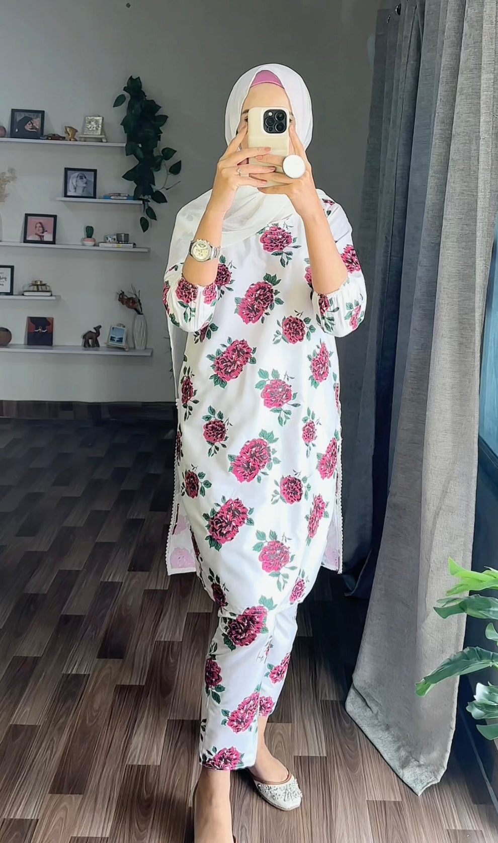 Gulaab Flower Print 2pcs