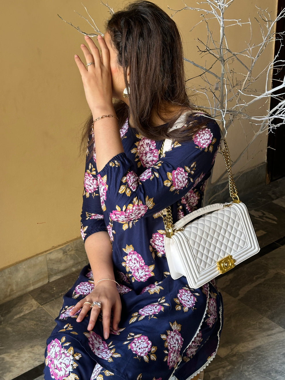 Gulaab Flower Print 2pcs