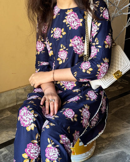 Gulaab Flower Print 2pcs