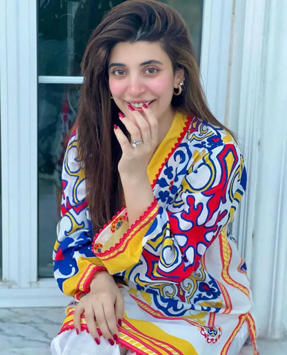 ZARNISH-DEP-25-2PC printed lawn