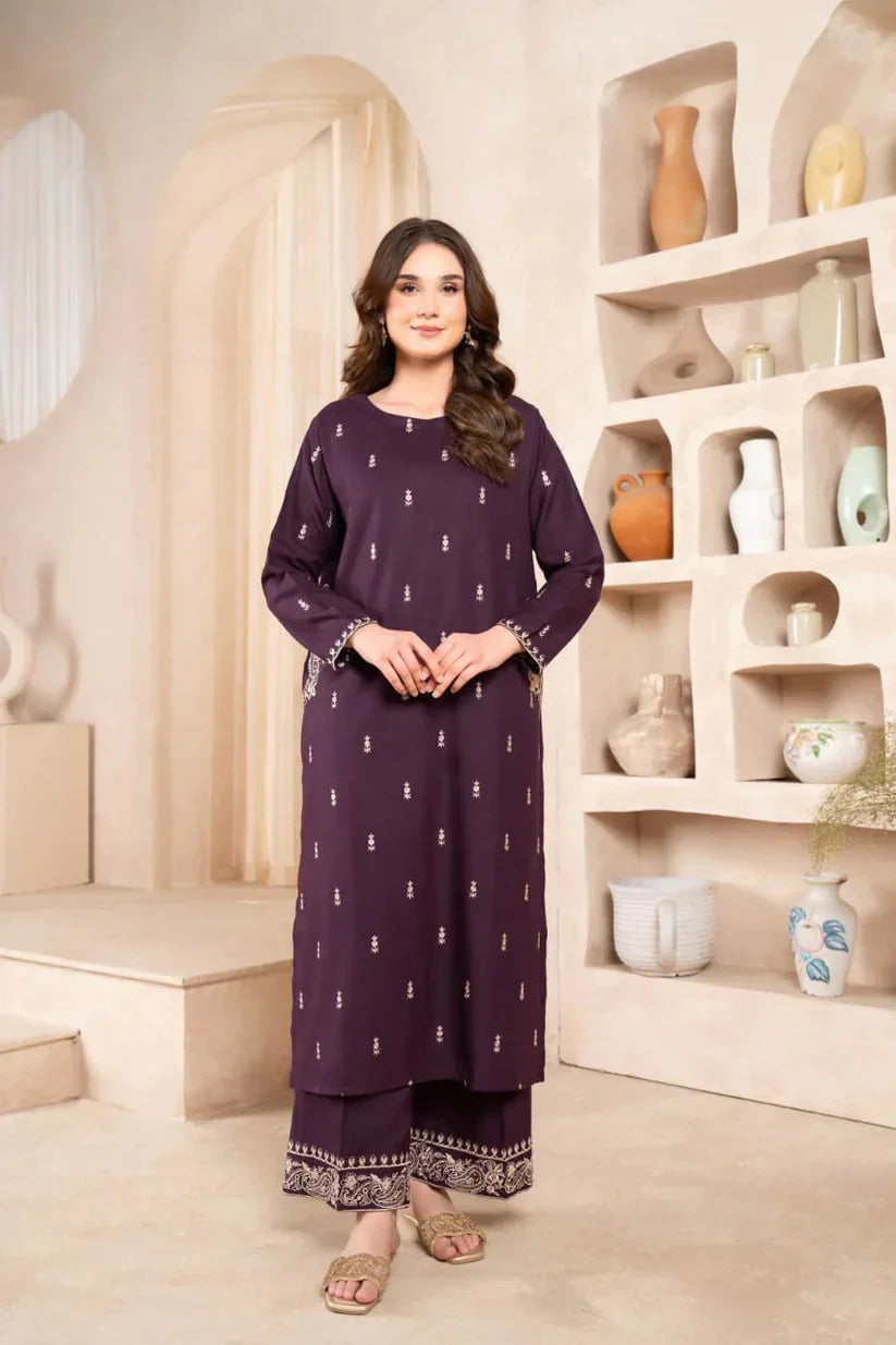 ZARIA Embroidered 2Pc