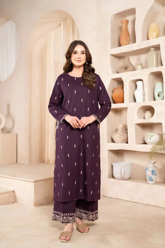 ZARIA Embroidered 2Pc
