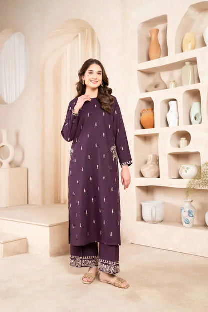ZARIA Embroidered 2Pc