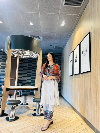 DRIFT 2PC Printed Lawn