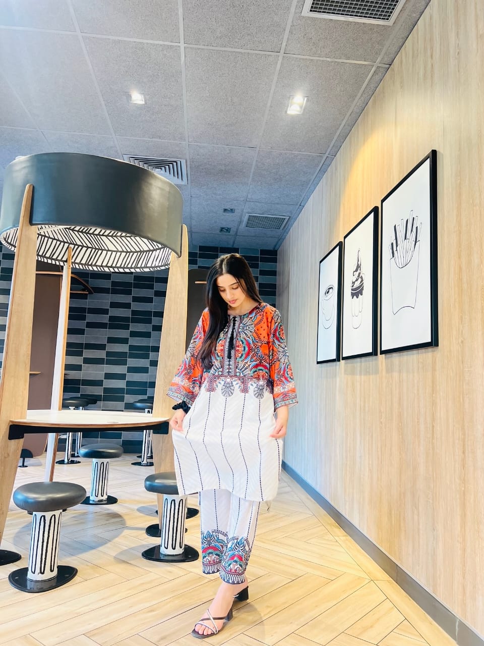 DRIFT 2PC Printed Lawn