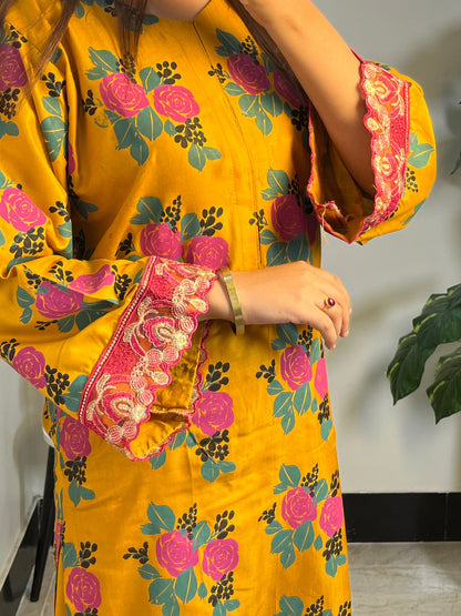 SABAAT-DEP-25-2PC printed lawn