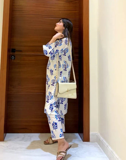 BAHAR-DEP-25-2PC printed lawn