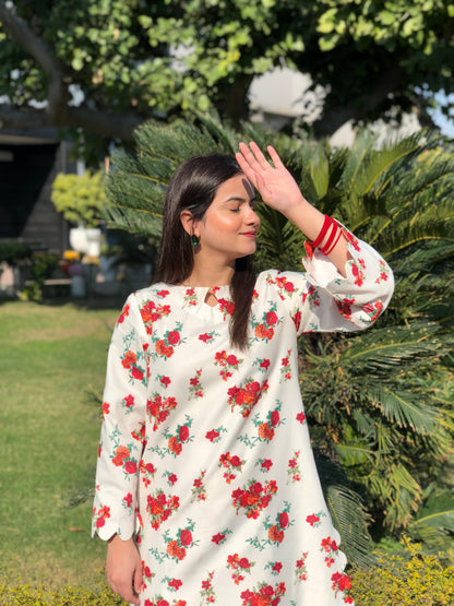 BLUSH 2Pc Printed Lawn