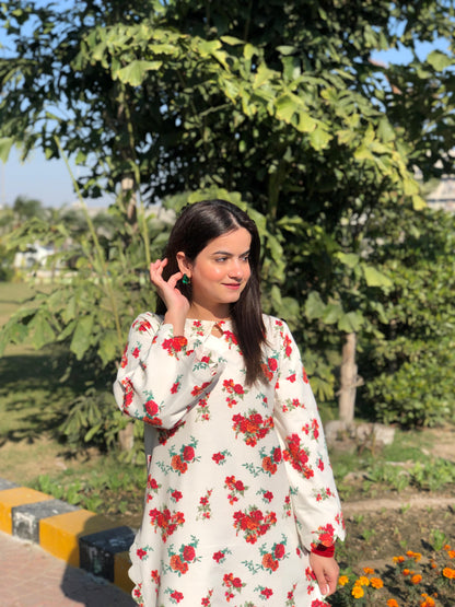 BLUSH 2Pc Printed Lawn