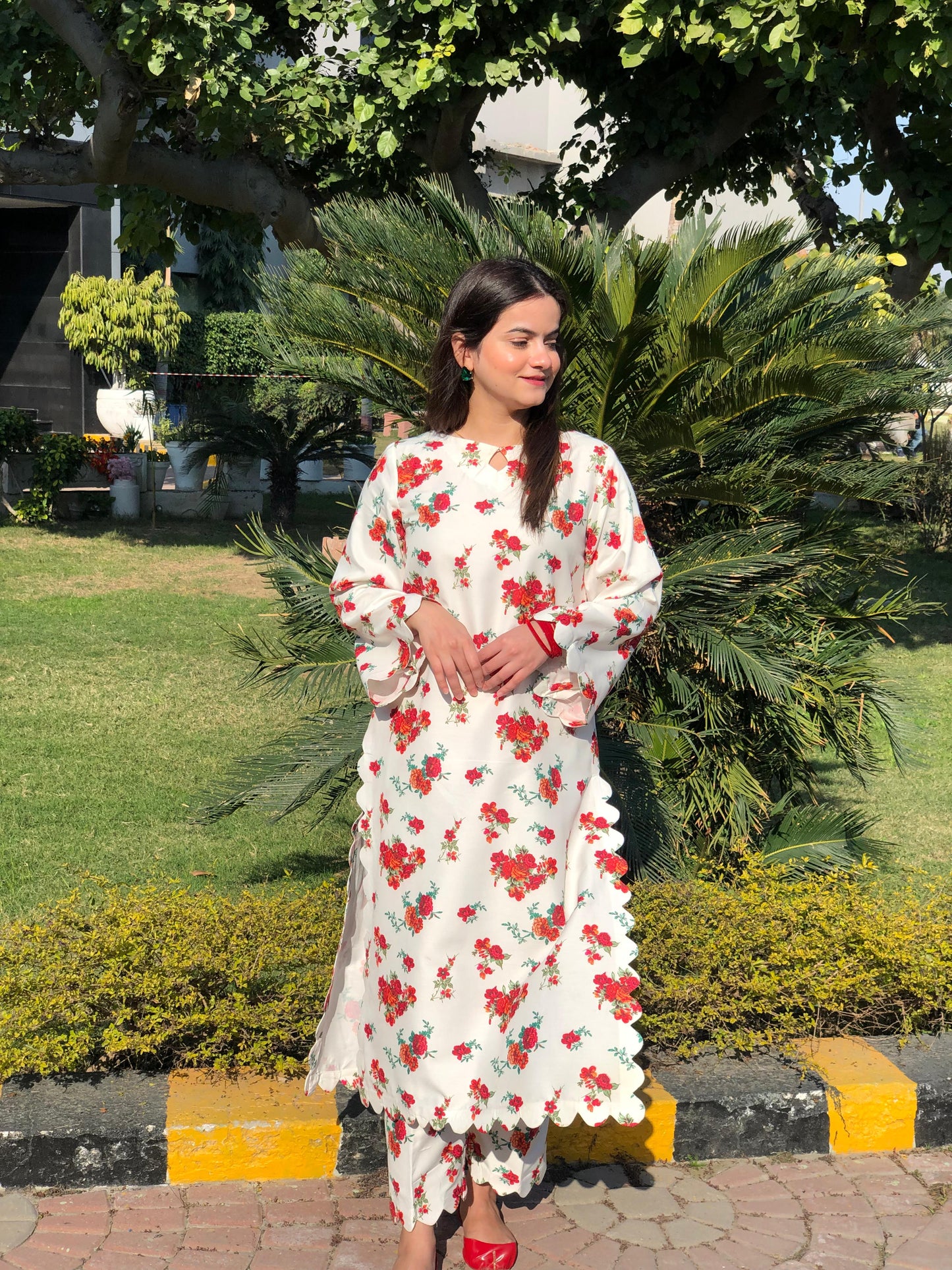 BLUSH 2Pc Printed Lawn